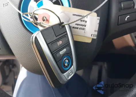 2019 BMW I3 120Ah W/Range Extender из США, поврежденный, VIN WBY8P4C50K7E55701